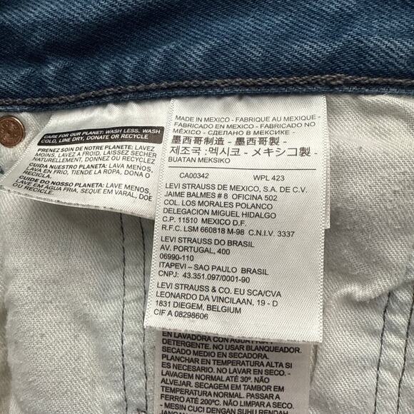 Levi's 501XX Jeans Men's 36x29 White Oak Cone Denim Blue - Picture 7 of 14